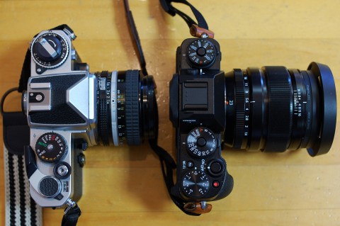 Nikon FE vs FUJIFILM X-T1